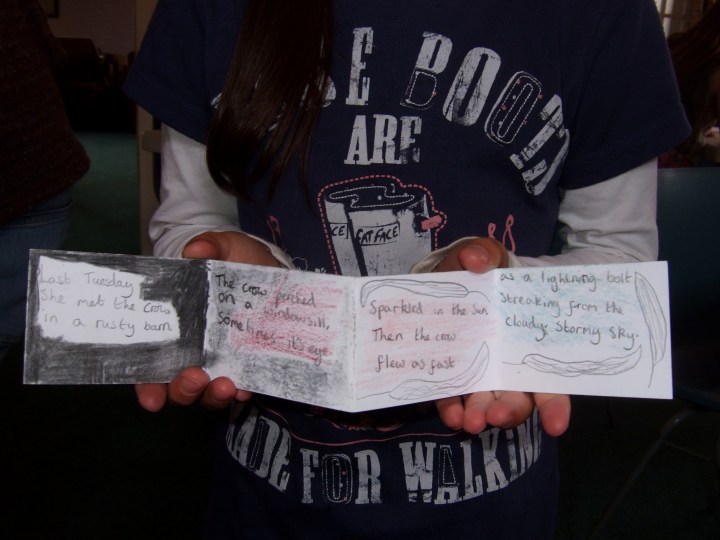 Last Tuesday she met the crow