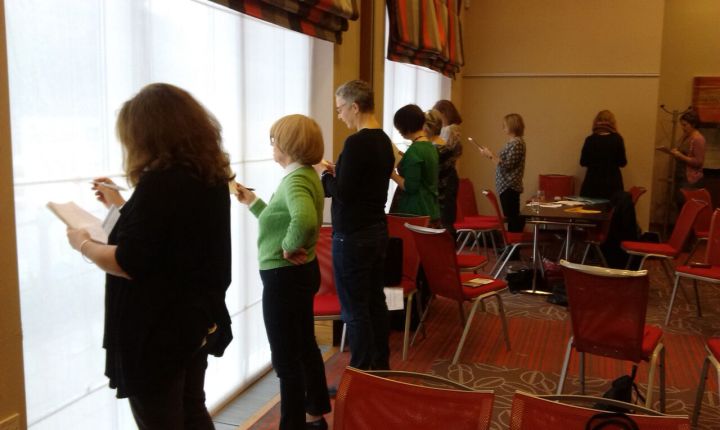 Pen2Mic reading to wall