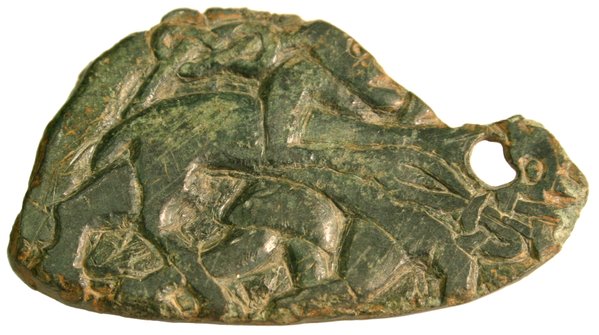 Viking troll wife pendant